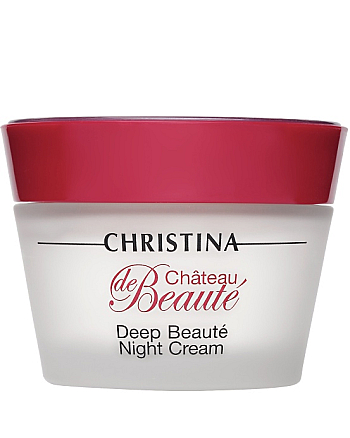 Christina Chateau de Beaute Deep Beaute Night Cream - Интенсивный обновляющий ночной крем, 50 мл - hairs-russia.ru